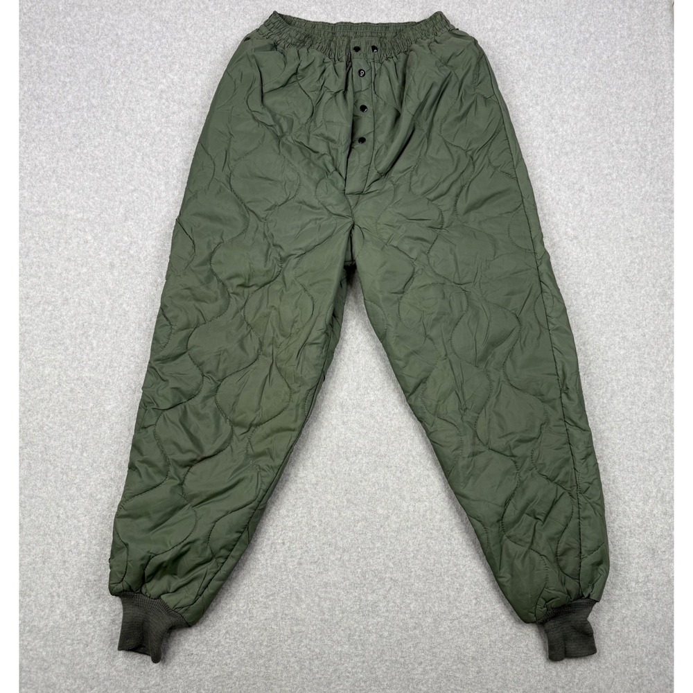 Vintage Military Pants Mens Large Liners Flyers CWU-9/P Quilt Trousers 70s‎ USAF